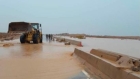طرق مغلقة في الاردن بسبب الظروف الجوية  اسماء