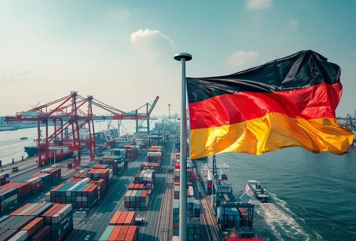 تراجع الصادرات الألمانية بنسبة 2.5 بالمئة في نوفمبر الماضي