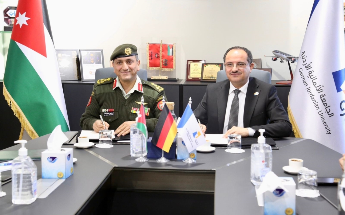 الثقافة العسكرية توقع اتفاقية تعاون مع الجامعة الألمانية الأردنية