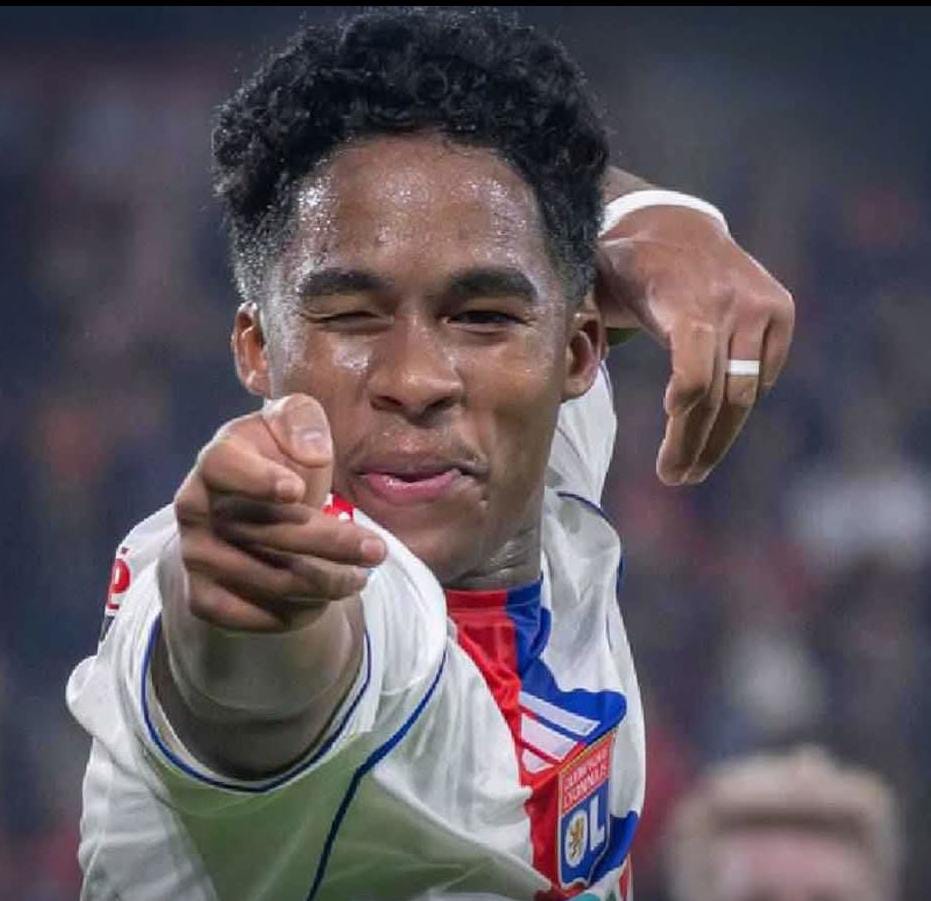 إندريك يتألق في ظهوره الأول مع ليون ويقود فريقه للفوز على ليل في كأس فرنسا