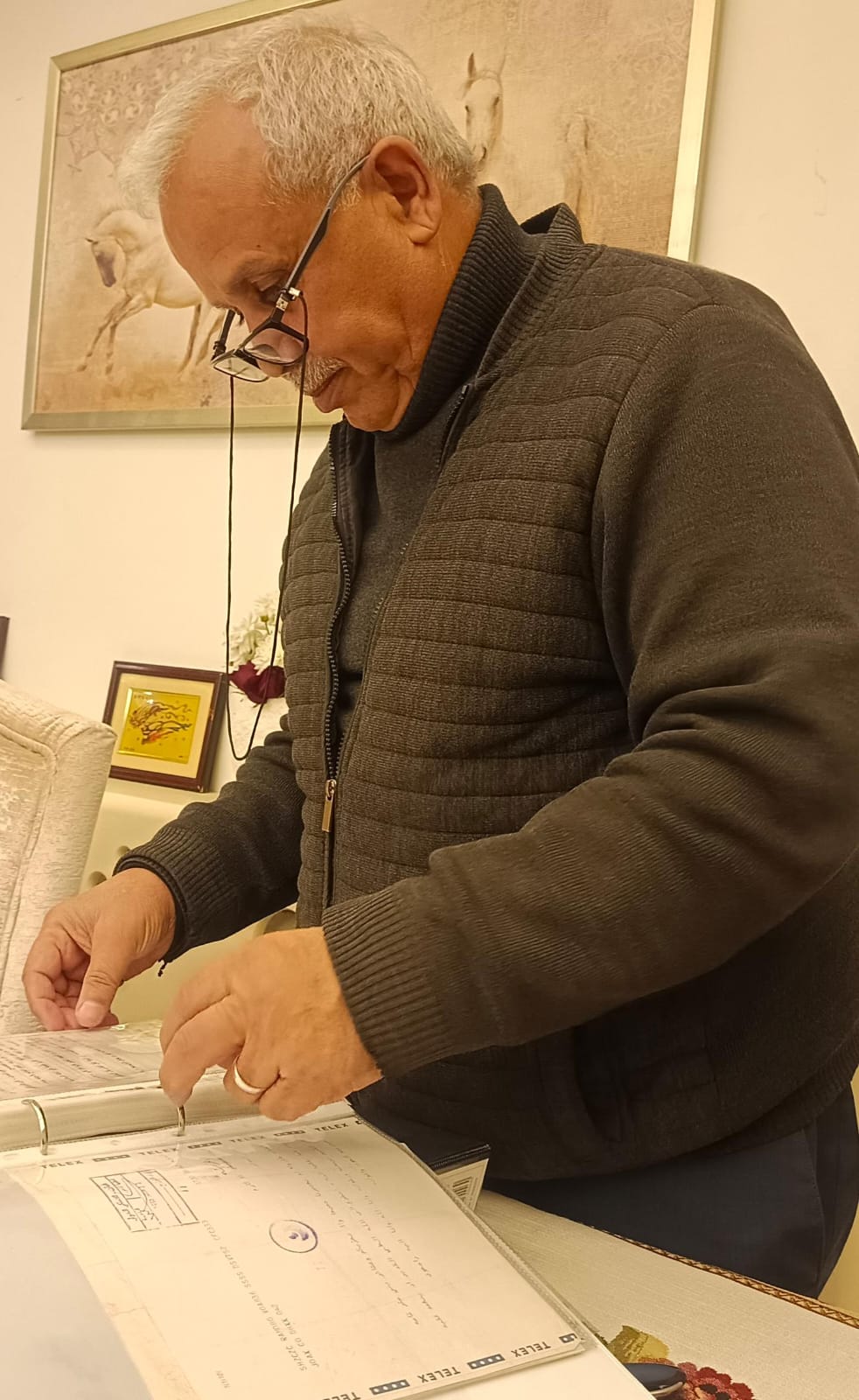 نيروز الإخبارية توثق سيرة الشيخ نايف حديثة الخريشا في سلسلة خاصة يرويها نجله طلال