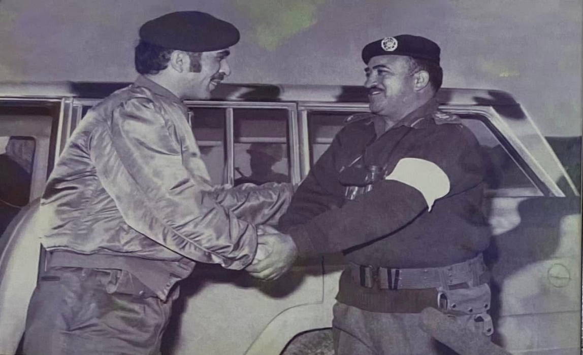 كلمات رثاء من الحفيد حابس ذياب لجده العقيد حابس علي ذياب الشوبكي