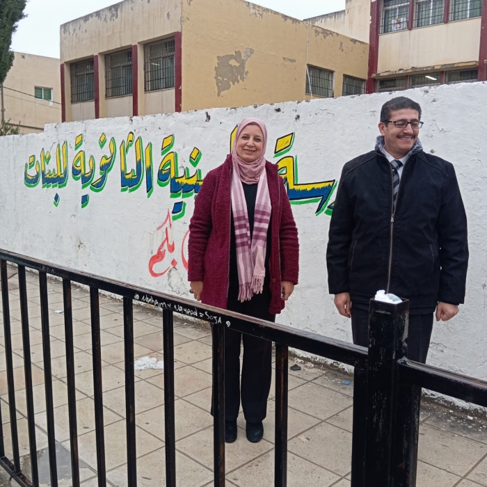 الهواري والعيطان يتفقدان مراكز امتحانات الثانوية العامة في لواء القويسمة...صور