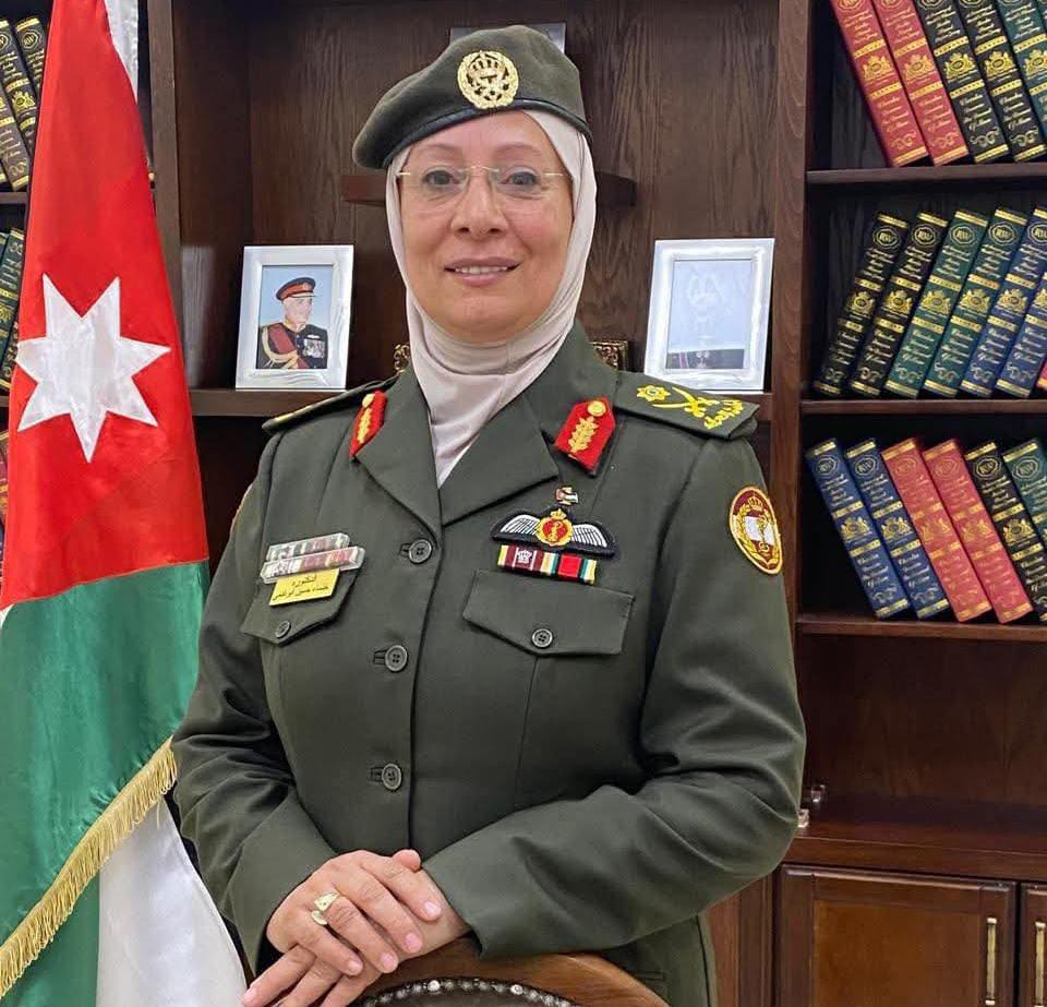 إرادة ملكية سامية بترفيع اللواء الطبيب خنساء أبو غنمي العبادي