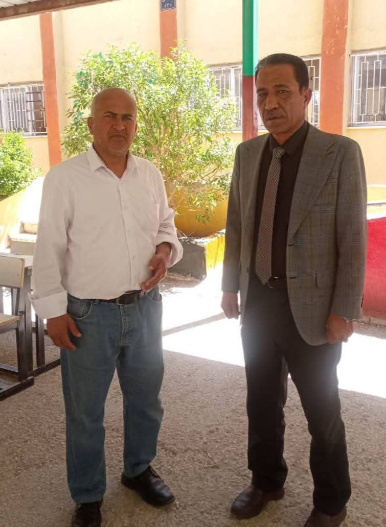 تهنئة وتقدير للأستاذ محمود الجبور بمناسبة التقاعد والترفيع إلى الدرجة الخاصة