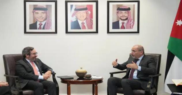 الصفدي وسيلفا يبحثان سبل تعزيز إيصال المساعدات الإنسانية إلى غزة