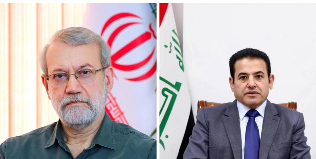 الأعرجي ولاريجاني يؤكدان على تعزيز التنسيق الأمني وضبط الحدود العراقية – الإيرانية