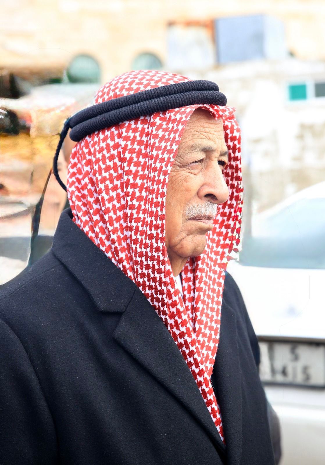 تعزية لمعالي رئيس الديوان الملكي الهاشمي يوسف العيسوي بوفاة شقيقته.