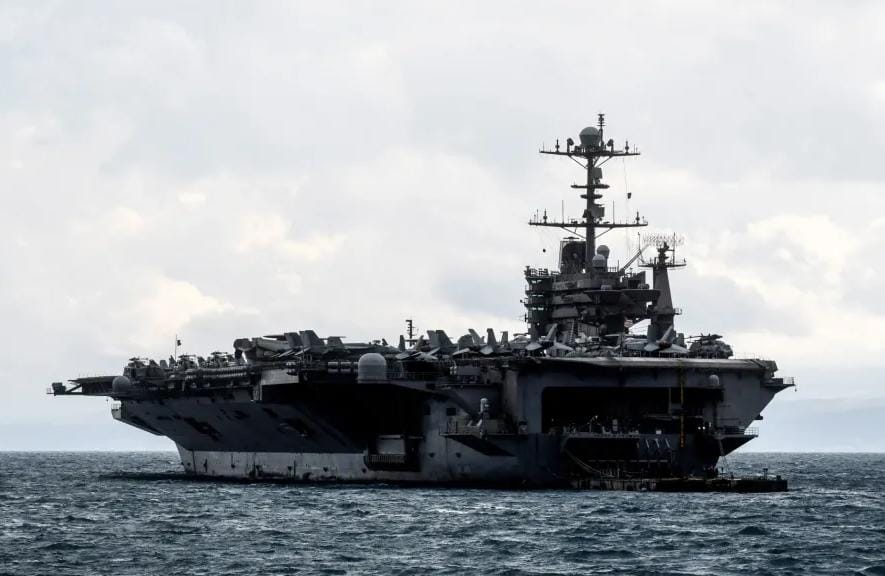 تحرك عسكري أمريكي جديد نحو الشرق الأوسط.. حاملة الطائرات أبراهام لينكولن في الطريق