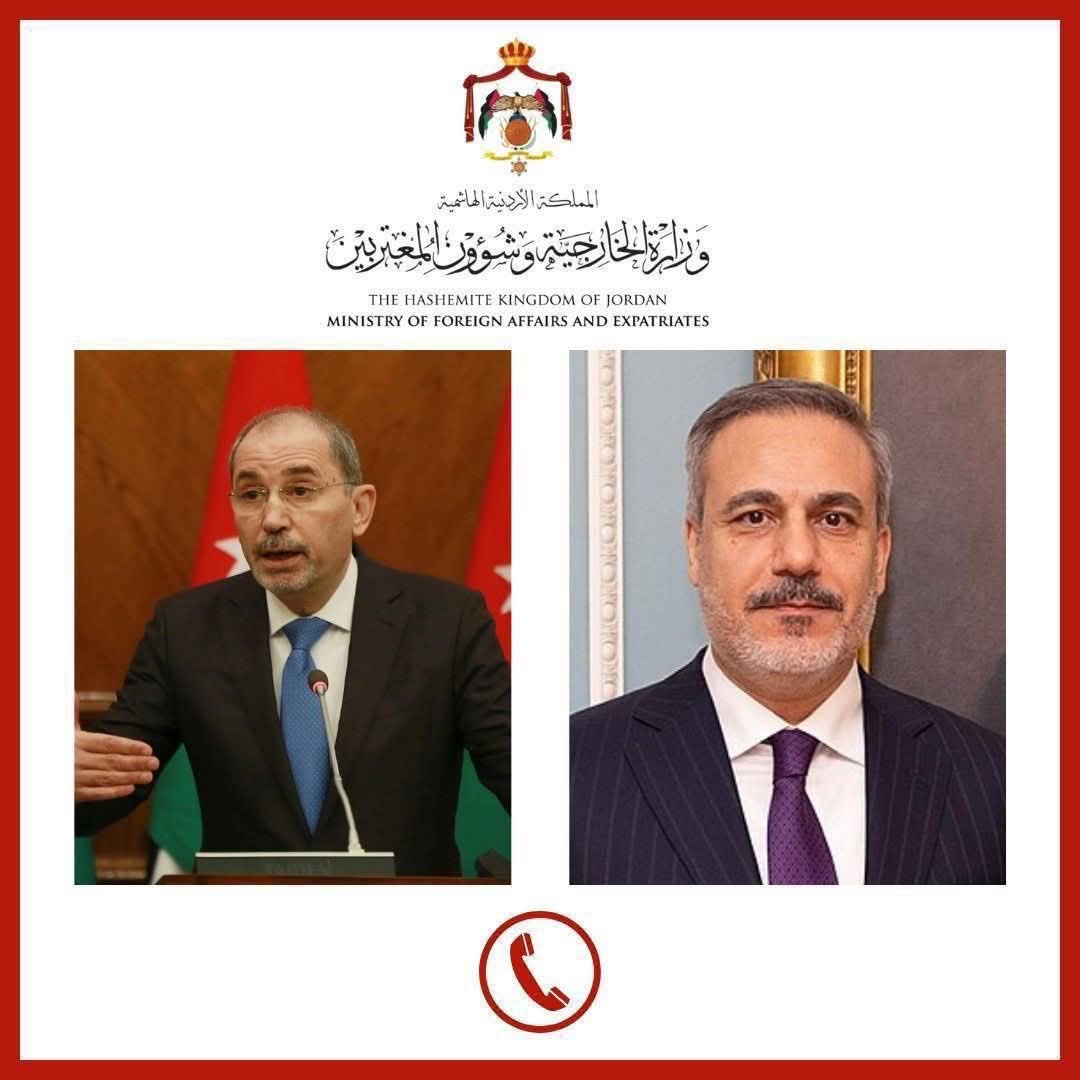 الصفدي وفيدان يبحثان هاتفياً المستجدات الإقليمية وتطورات غزة