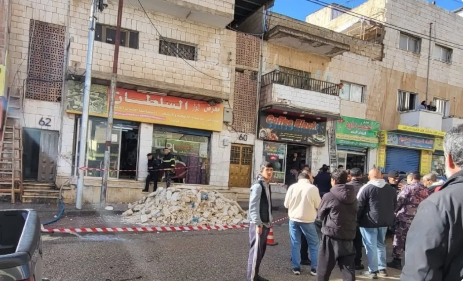 إخلاء ثلاث عائلات احترازياً بعد اكتشاف مغارة تحت مبنى في مأدبا