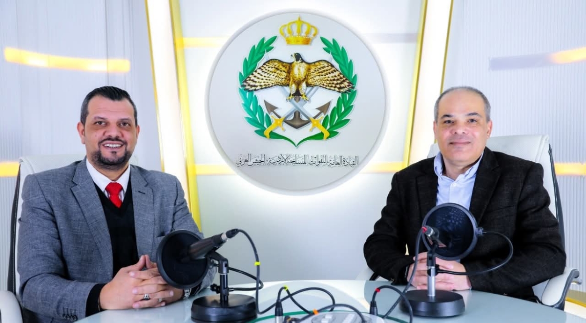 إذاعة الجيش العربي تستضيف مدير عام شركة العناصر في لقاء الأسبوع