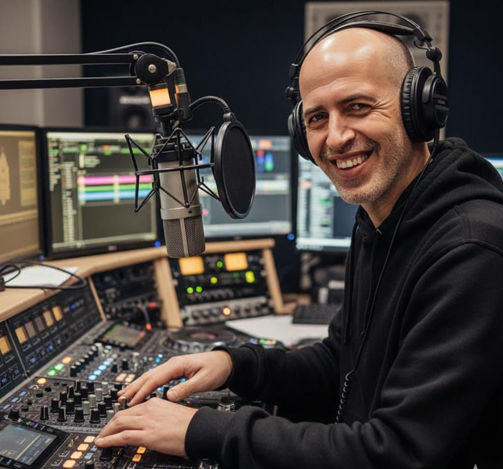 محمد عبيدات: مهندس النغم وصانع اللوحة الإذاعية المتكاملة