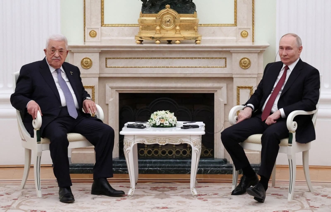 الرئيس الروسي يؤكد أن قيام دولة فلسطينية هو السبيل الوحيد لتسوية نهائية لملف الشرق الأوسط