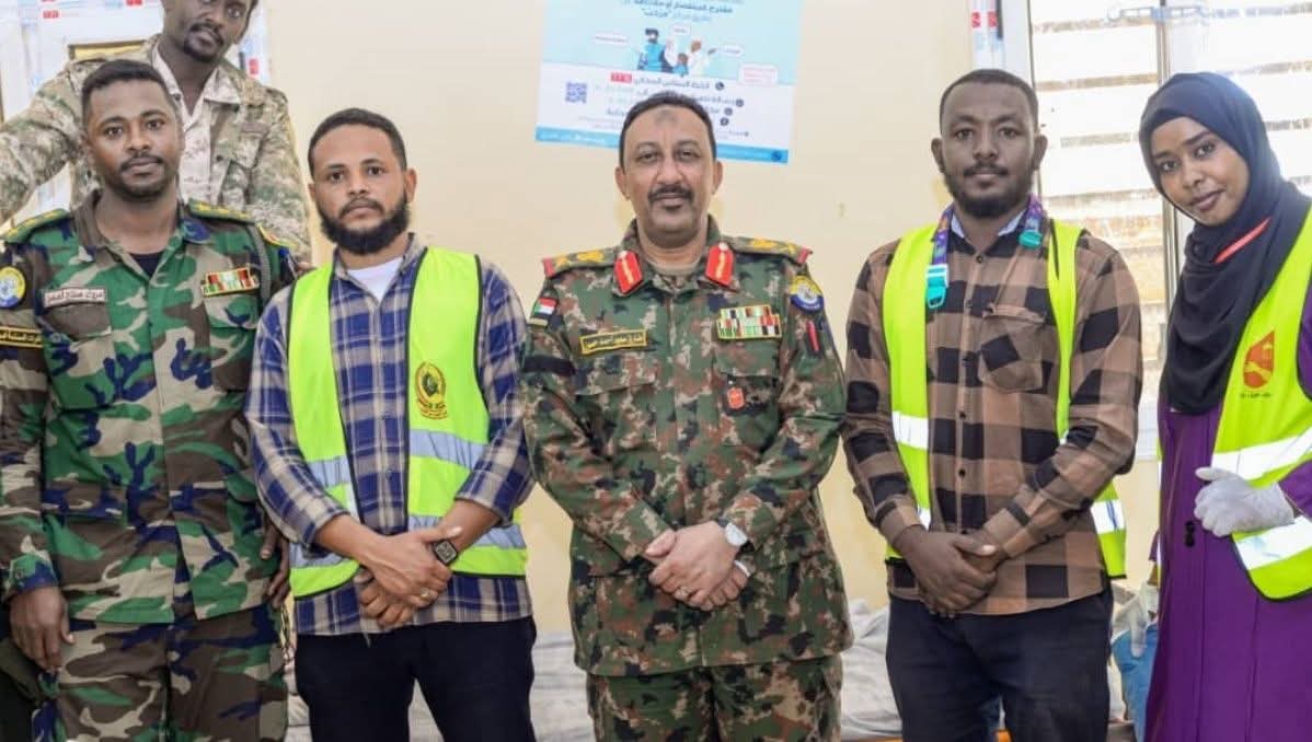 قائد الفرقة 19 مشاة مروي يشيد بمبادرة التبرع بالدم تحت شعار:دمك حياة لغيرك