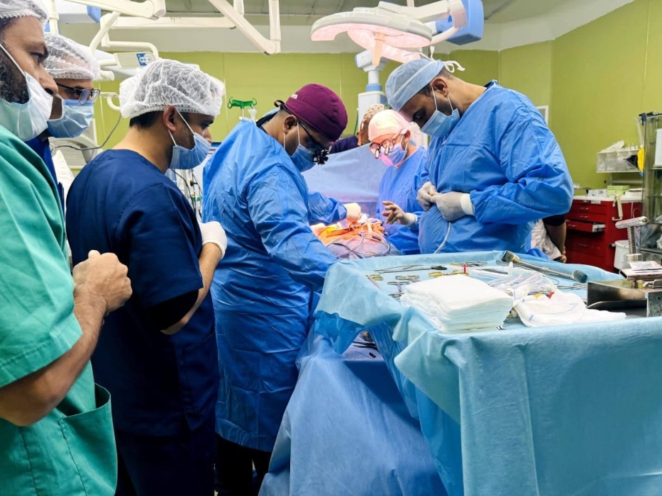 بعد عامين من التوقف.. عودة عمليات القلب المفتوح في غزة