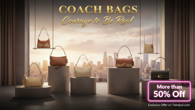 فخامة كوتش بين يديك: رحلة في عالم الأناقة والتميز عبر ترنديول بخصومات تفوق 50