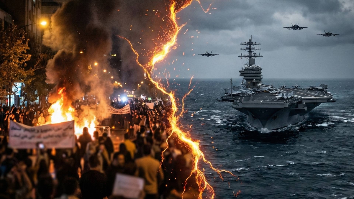 من الشارع الإيراني إلى القوة الضاربة.. كيف تحولت الأزمة إلى نذير مواجهة شاملة مع واشنطن؟