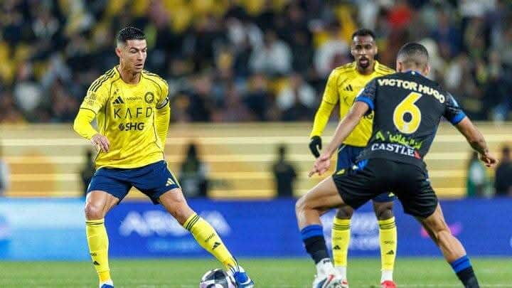 رونالدو يصوم عن التهديف أمام التعاون والنصر يفوز بالـ10