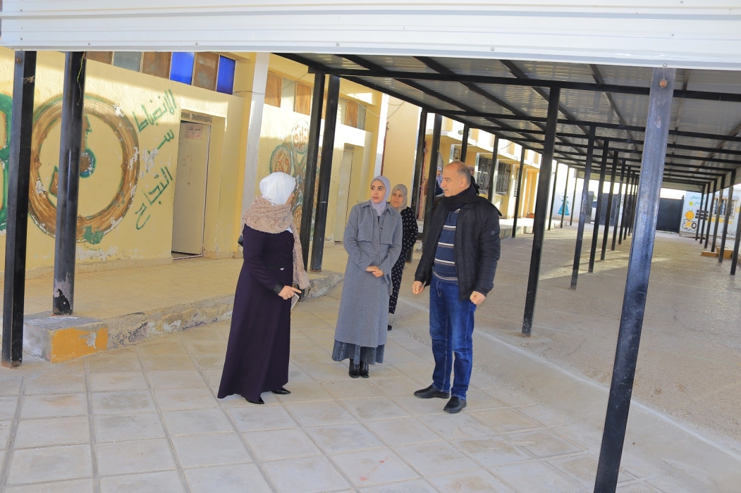 الحويدي تتفقد جاهزية المدارس وتؤكد متابعة دوام الطلبة