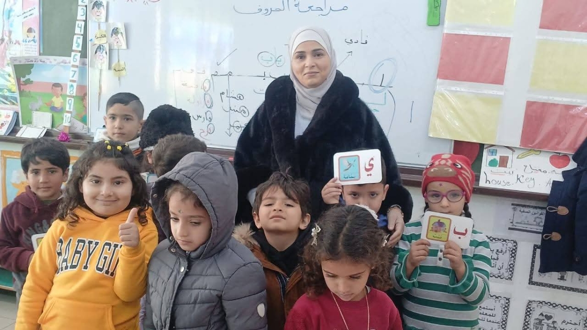 الخريشا  تؤكد أهمية تعزيز ثقافة النظافة  في مدارس لواء ناعور