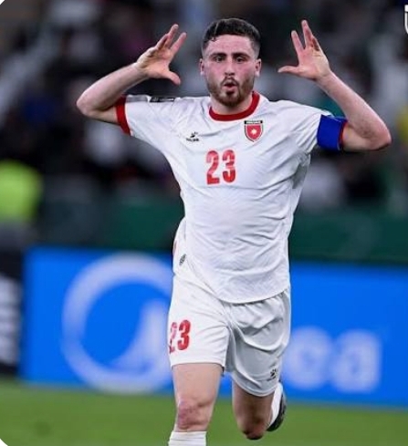 اختيار العزايزة ضمن نجوم كأس آسيا لكرة القدم تحت 23 عاما