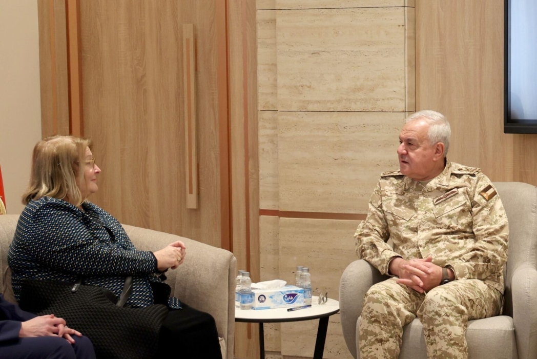 رئيس هيئة الأركان يستقبل الرئيس التنفيذي لمنظمة أمديست