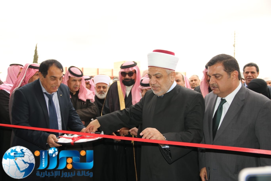 وزير الأوقاف يفتتح مسجد معالي الشيخ جمال حديثة الخريشا في لواء الموقر...صور وفيديو