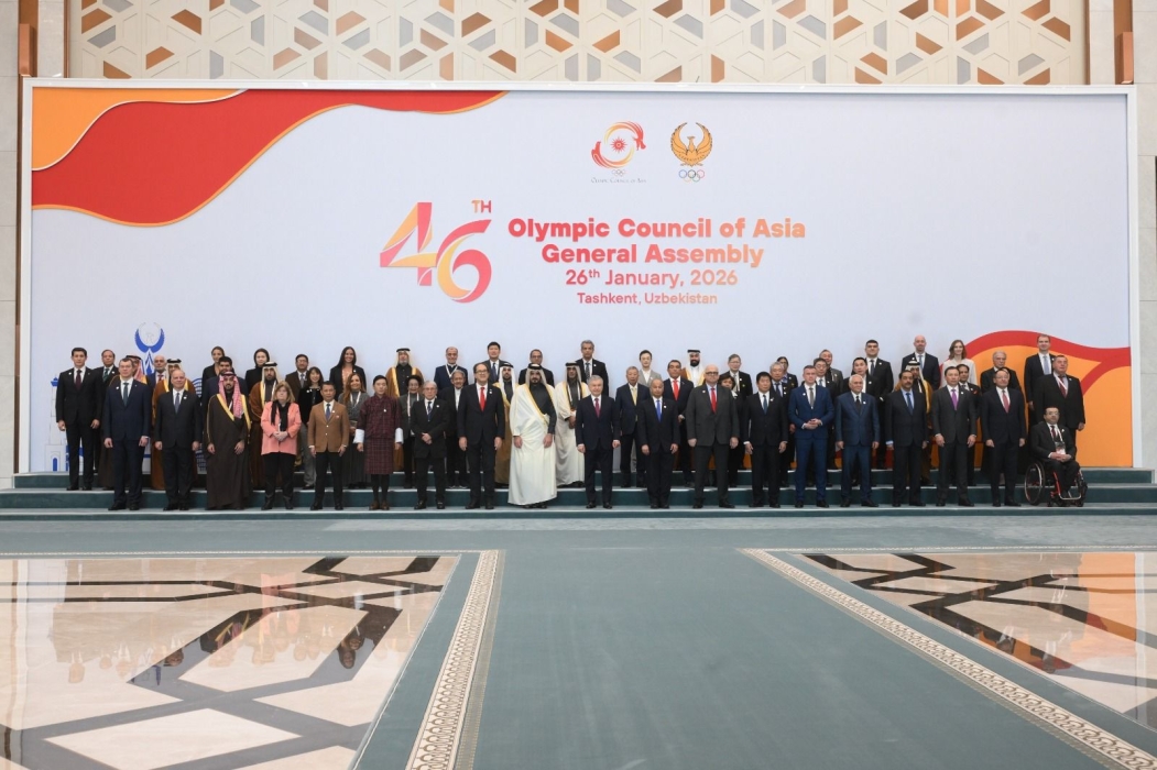 أوزبكستان تستضيف الجمعية العمومية الـ46 للمجلس الأولمبي الآسيوي بحضور قياسي من قادة الرياضة العالمية