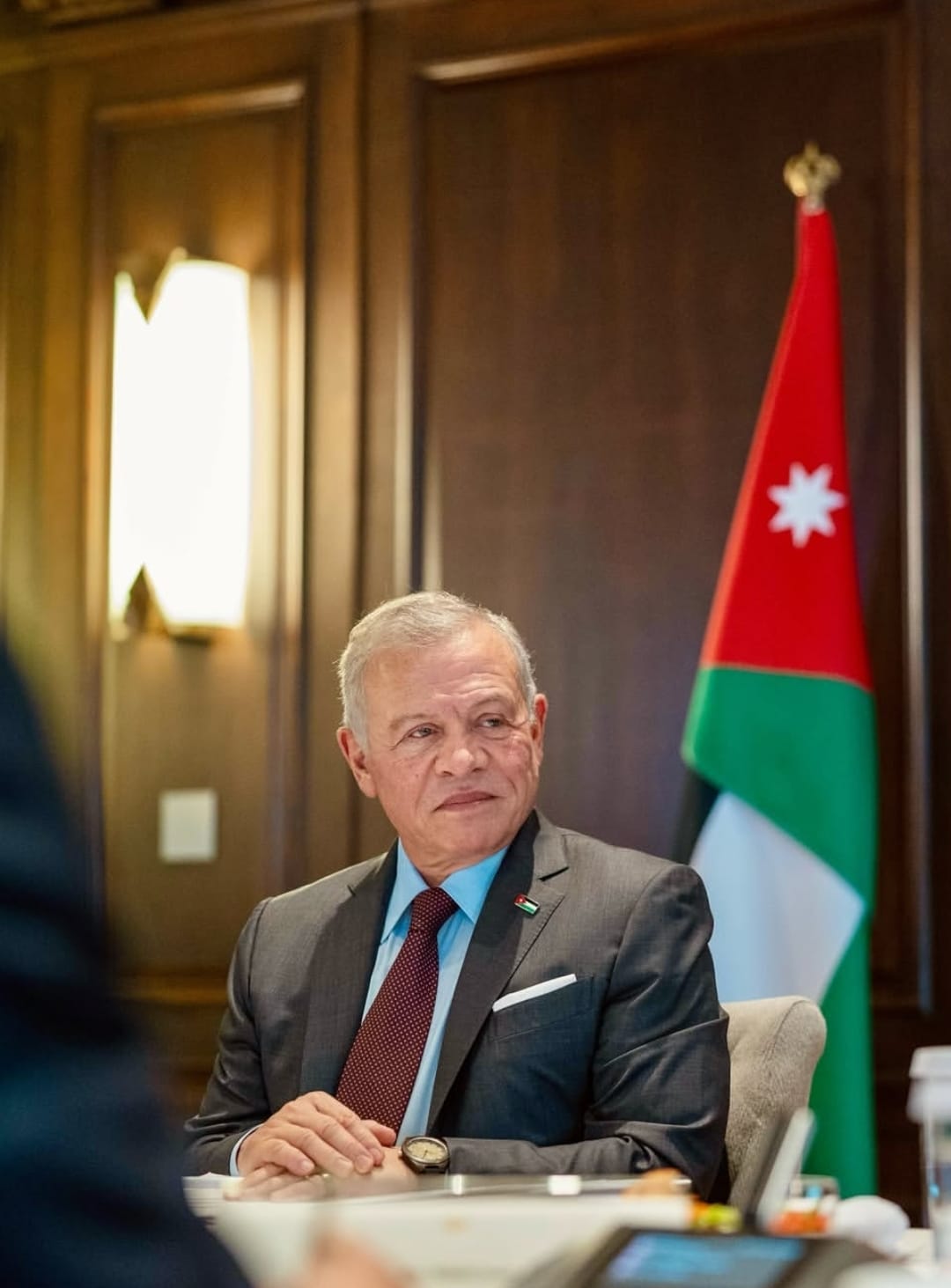 الدكتور محمد عباس يرفع أسمى آيات التهنئة لجلالة الملك عبد الله الثاني بمناسبة عيد ميلاده الميمون