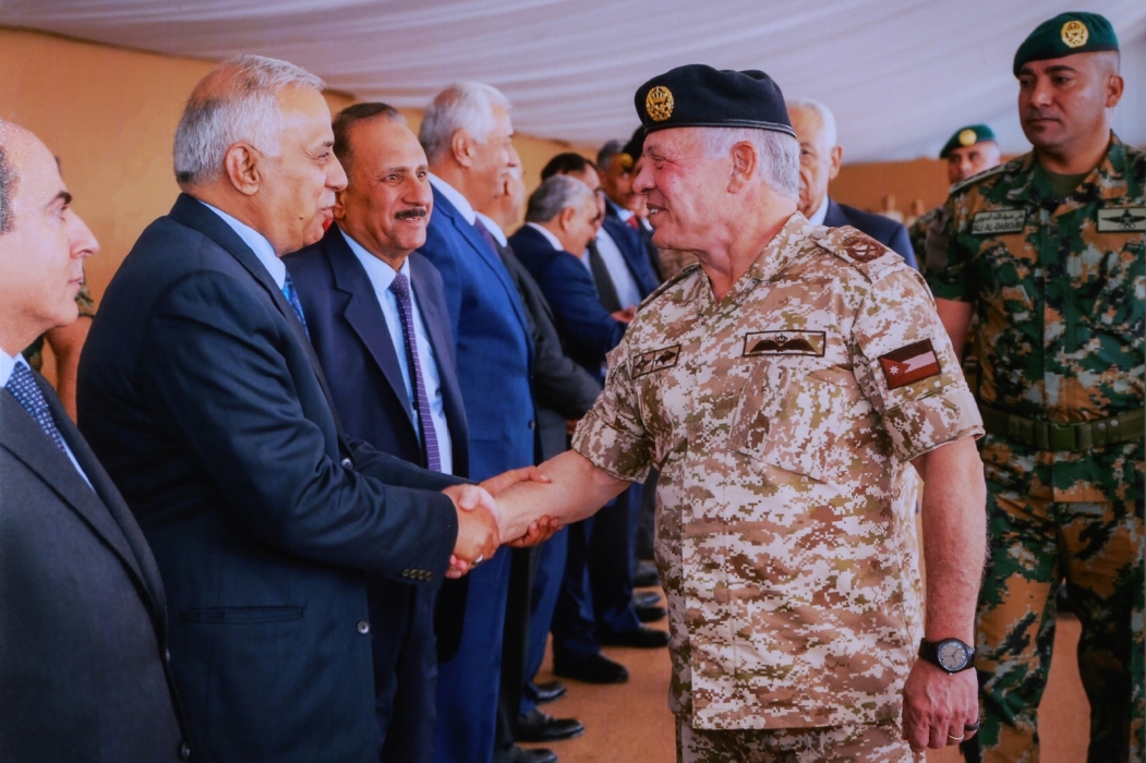 اللواء المهندس راكان زعل الفلوح يرفع أسمى آيات التهاني لجلالة الملك بمناسبة عيد ميلاده