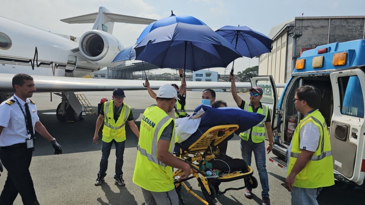 السفارة السعودية في الفلبين تعلن إخلاء طبي ونقل مواطن من مانيلا إلى المملكة لاستكمال العلاج