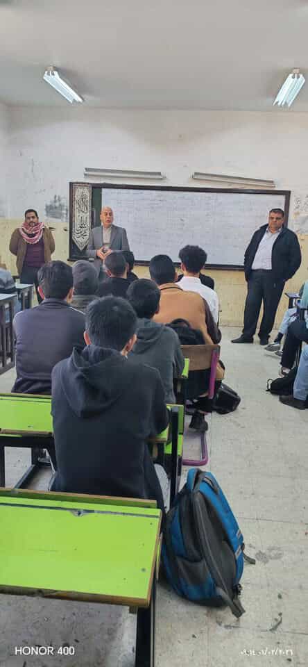 اللصاصمة يتفقد مدرسة أسامة بن زيد