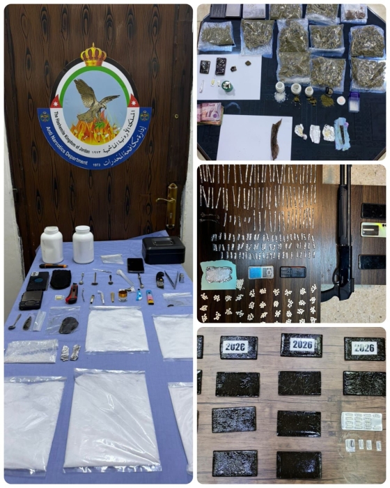 القبض على 35 تاجراً ومروجاً في 13 قضية نوعية...صور