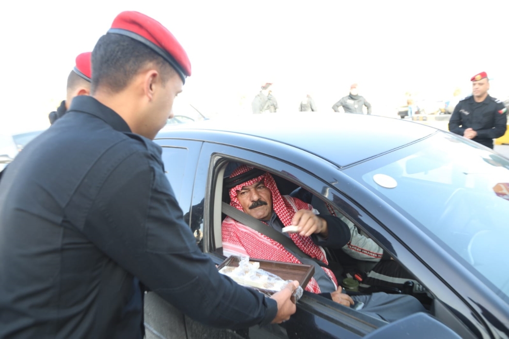 قيادة الشرطة العسكرية الملكية تحتفل بعيد ميلاد الملك