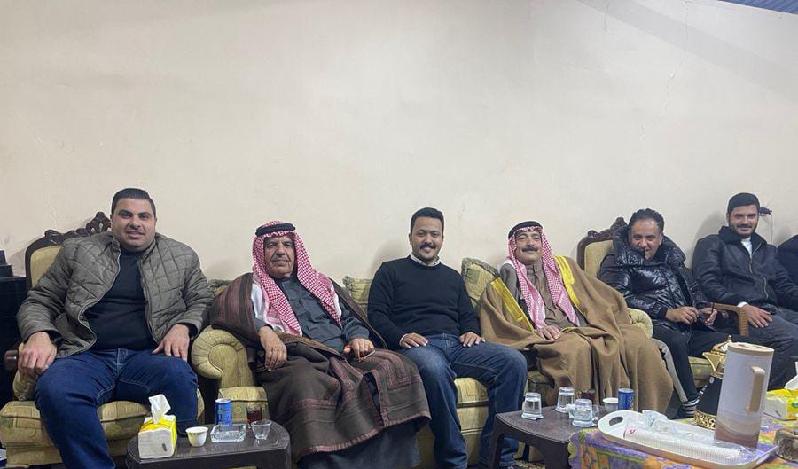 لفتة وفاء: محمد عدنان أبو تايه يشكر أخواله الزهير....صور