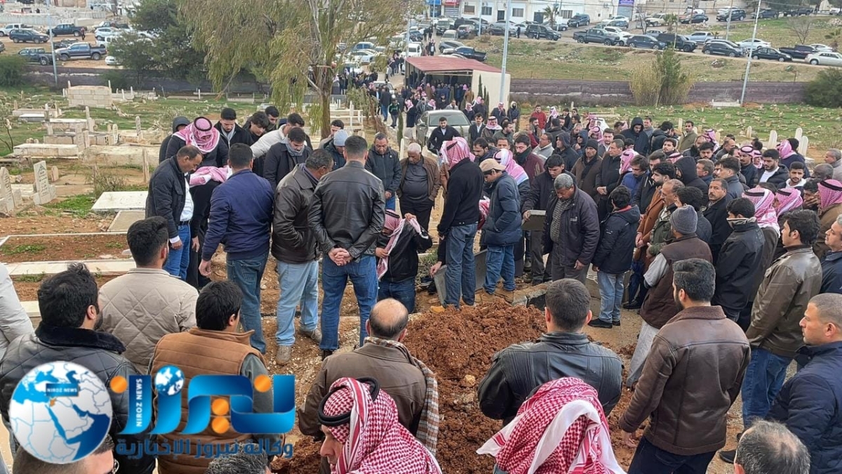 وداع مؤثر للمهندس أحمد خالد عبطان الخريشا في لواء الموقر...صور وفيديو