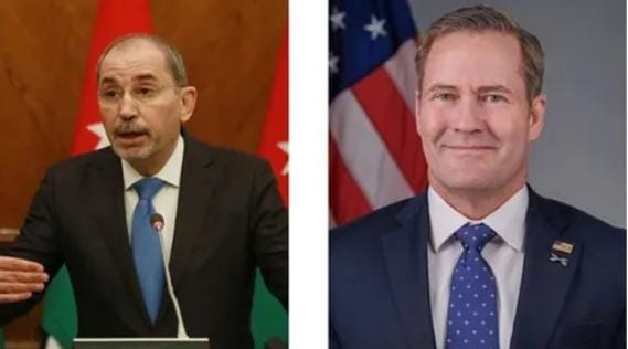 الصفدي ⁦‪ ووالتز يؤكدان على استمرار تعزيز الشراكة بين الأردن وأميركا