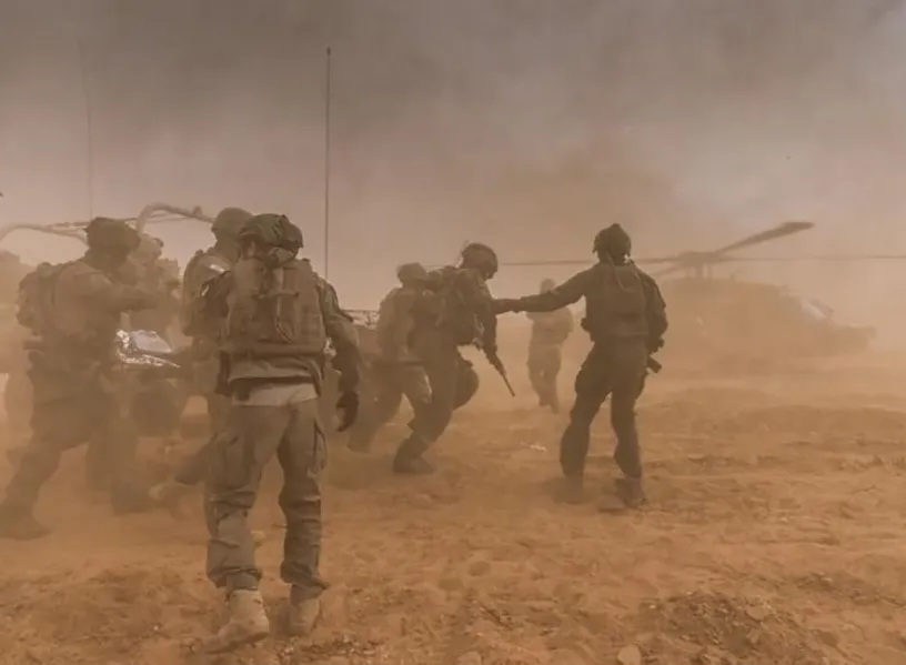 إصابة ضابط إسرائيلي بجروح خطيرة في غزة