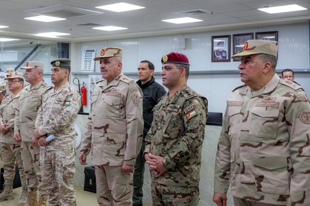 وفد عسكري مصري رفيع يزور المركز للاطلاع على إمكاناته التدريبية واللوجستية...صور