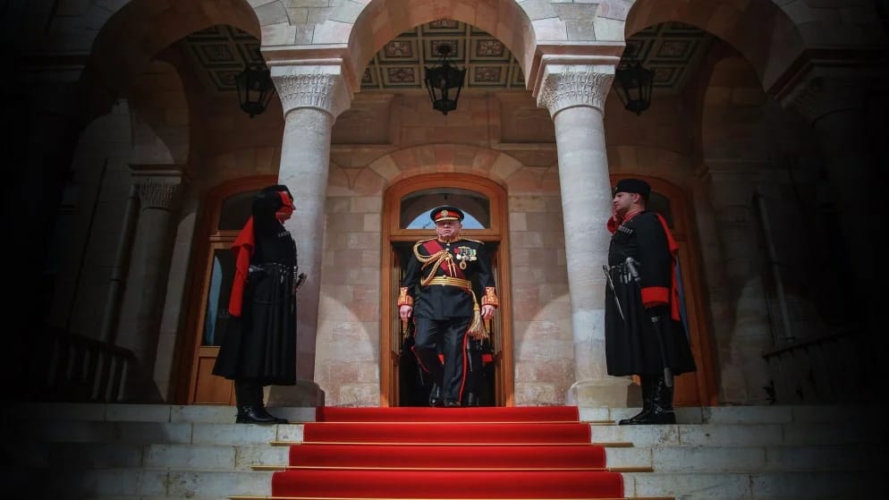 الخالدي وأبو دلبوح يتحدثان في جلسة مسيرة ملك بالمفرق