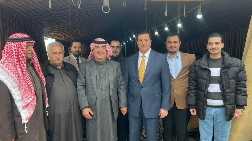 الاستاذ سلطان عبد الله اخو ارشيده الخزاعلة يحتفل بعقد قرانه