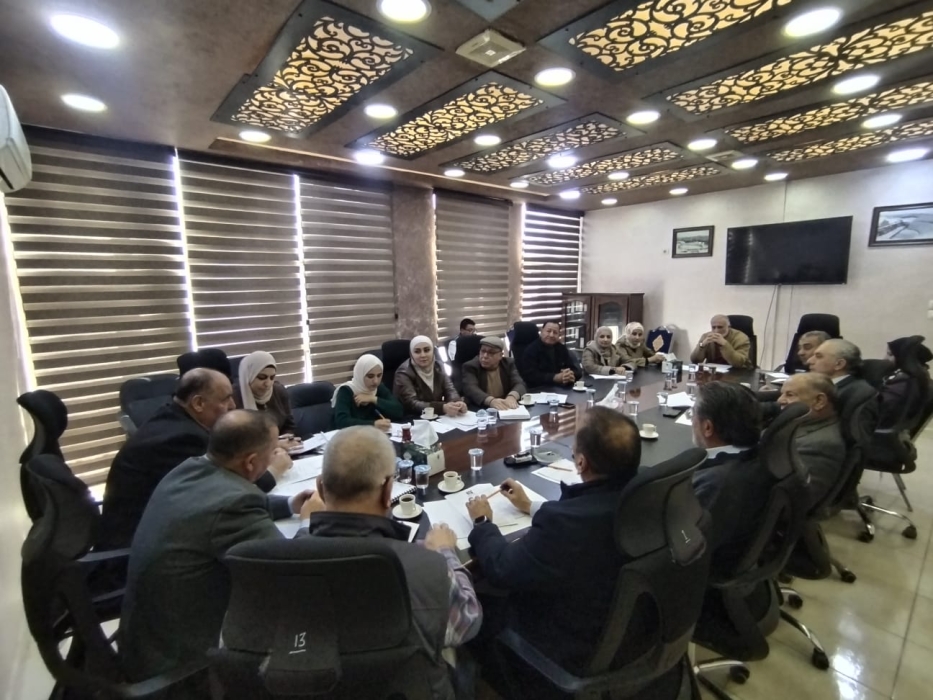 مجلس إدارة مؤسسة إعمار جرش يناقش مشاريع استراتيجية بالشراكة مع بلدية جرش الكبرى ويستعرض رؤيته للعام الحالي