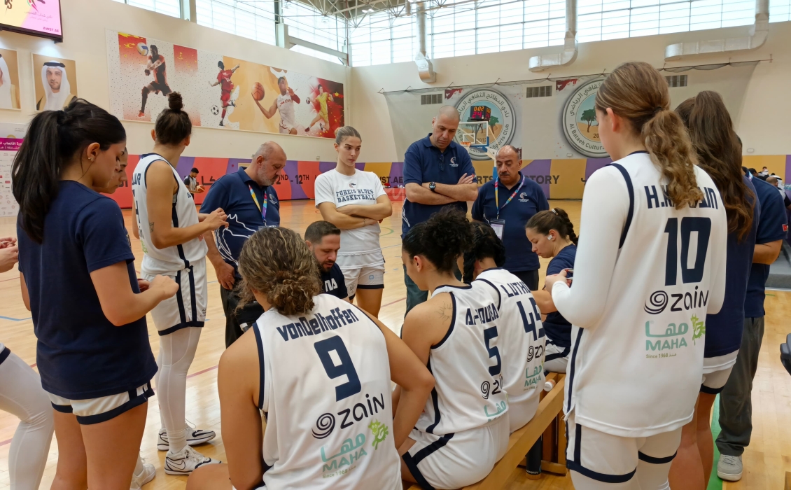 الفحيص يتفوق على الحالة البحريني ببطولة الأندية العربية للسيدات