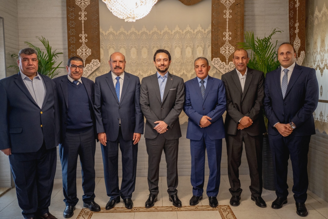 ولي العهد يلتقي ممثلين ووجهاء عن لواء سحاب