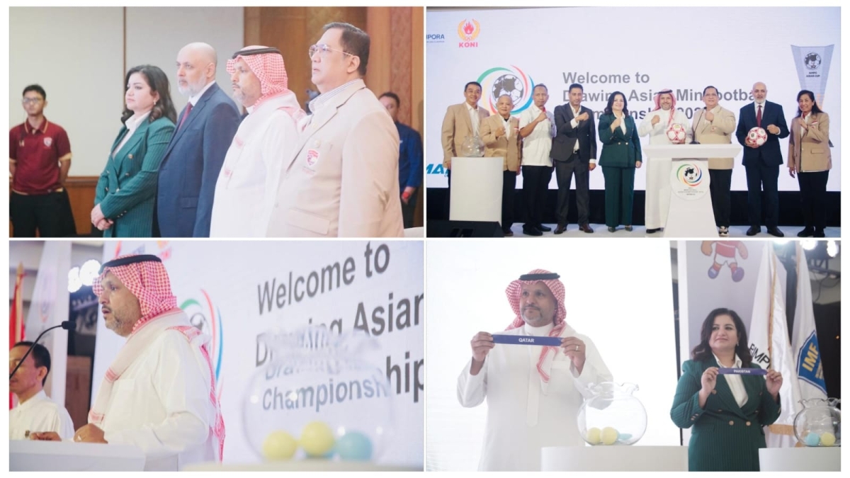 أخضر كرة القدم المصغرة إلى جانب سنغافورة وتايوان والمالديف بكأس آسيا