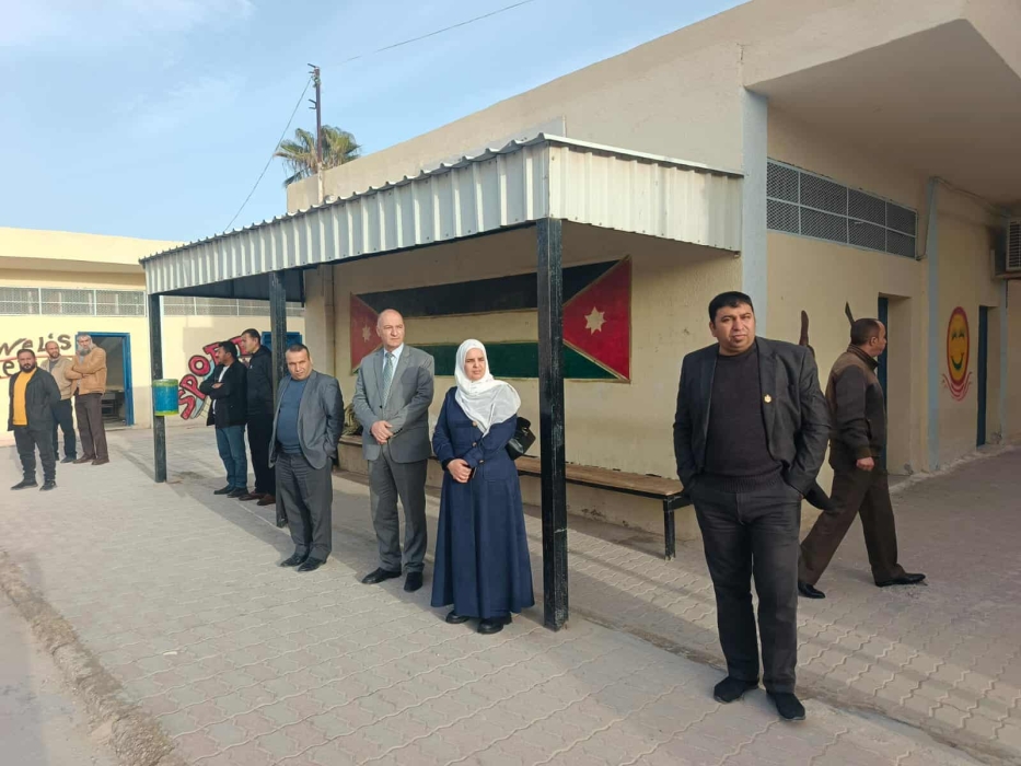 الحويدي تزور مدرسة الحسن بن الهيثم الثانوية للبنين