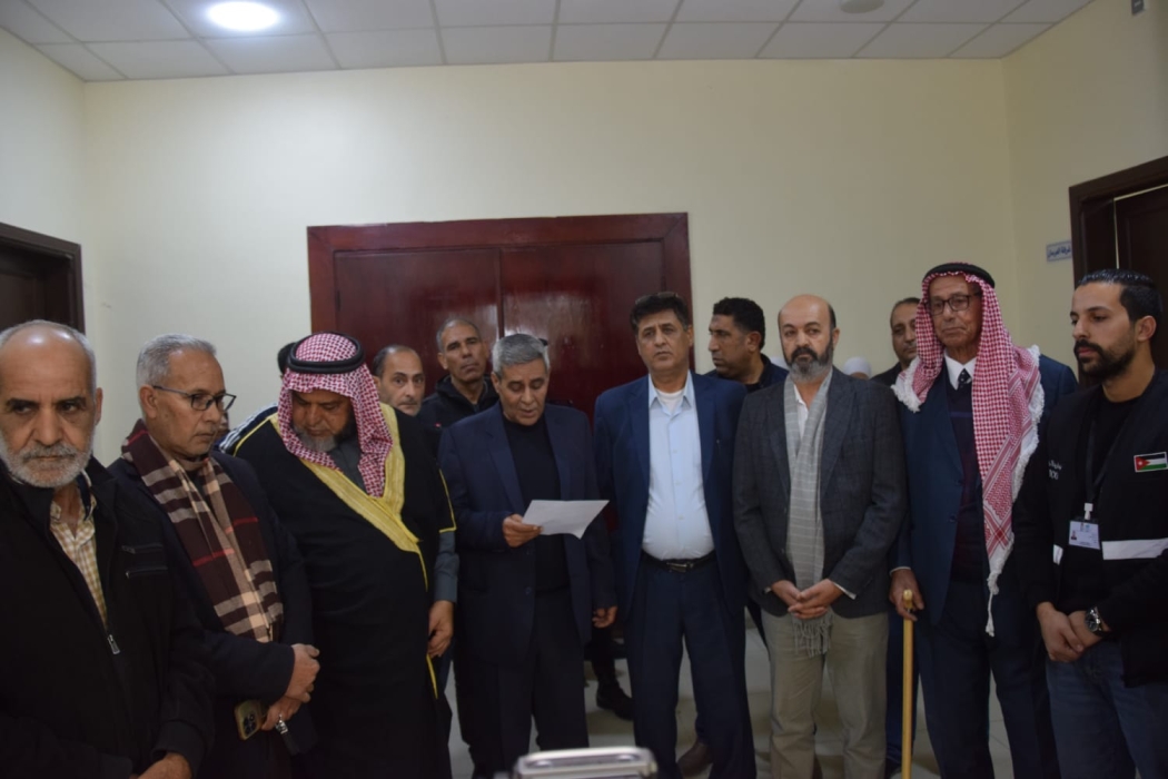 افتتاح صالة بنك الملابس الخيري في الشونة الشمالية احتفاءً بعيد ميلاد الملك واقتراب رمضان