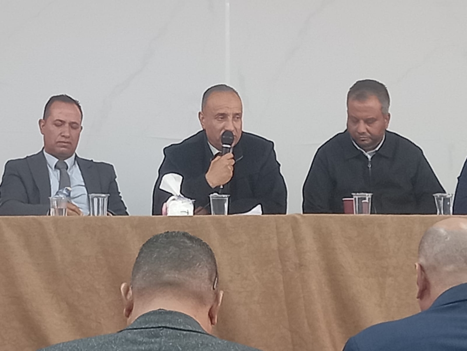 العقيل يعقدا جتماعا لمديري شبكة وسط  وشرق ذيبان