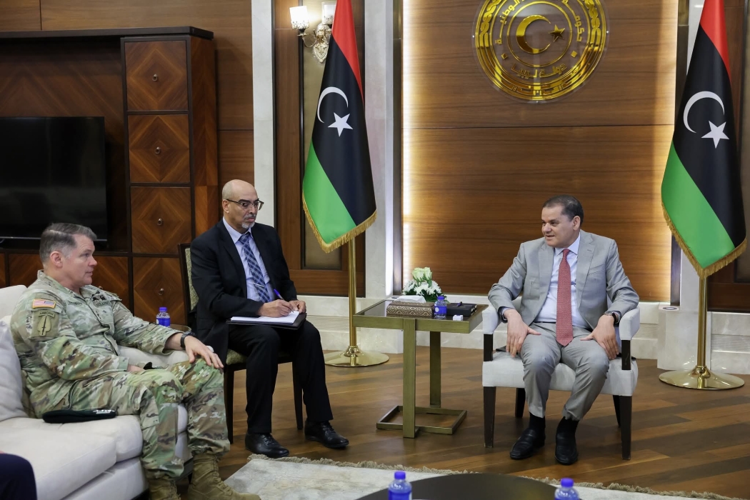 مباحثات ليبية أمريكية لتعزيز التعاون العسكري